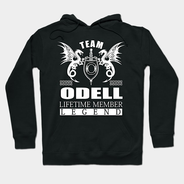 Team ODELL Lifetime Member Legend Hoodie by MildaRuferps